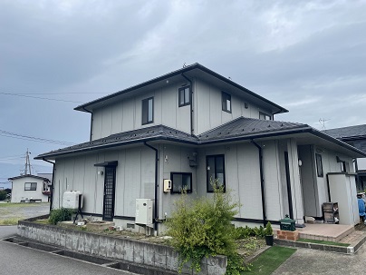 長野市徳間　T様邸　屋根外壁塗装工事 写真