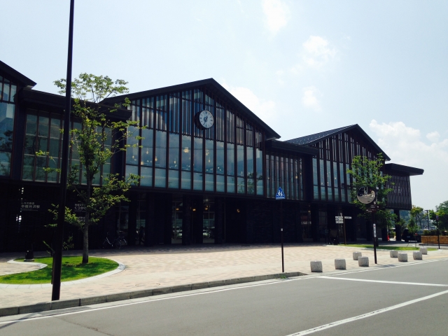 軽井沢の街並み