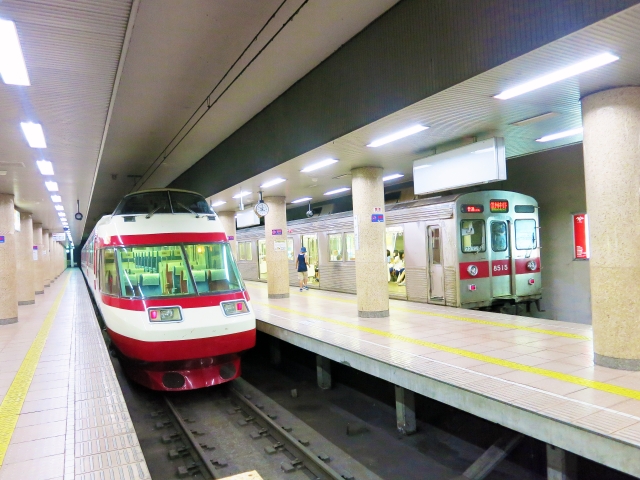 長野電鉄・長野駅のようすです