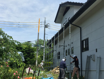 御代田町の外壁塗装はお任せください『申請書類の作成・風致地区内の塗装』 Before 写真
