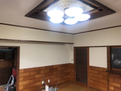 長野市篠ノ井　S様邸　室内塗装工事 写真