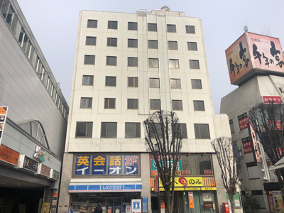 上田市天神　ビル　外壁塗装工事 写真