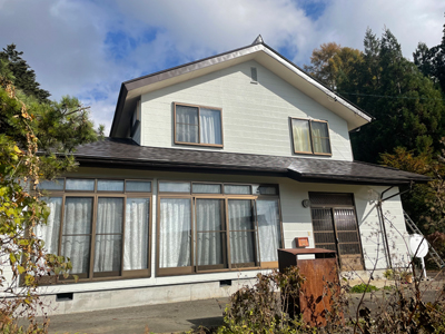 長野市戸隠にて サイディングと金属屋根の塗装工事を行いました 写真