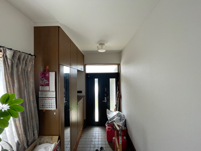 長野市篠ノ井東福寺で内装リフォーム工事を行いました『壁紙・襖・インターホン』 写真