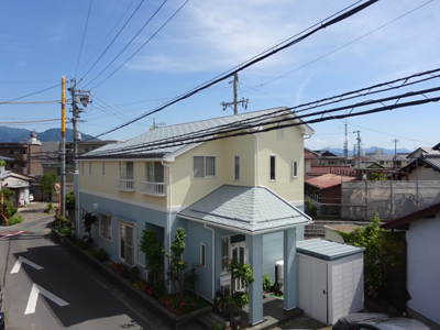 長野市稲葉で屋根・外壁塗装工事を行いました 写真