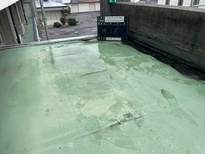 長野市栗田で屋根の防水工事を行いました Before 写真