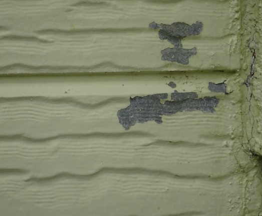 外壁　塗膜の剥離
