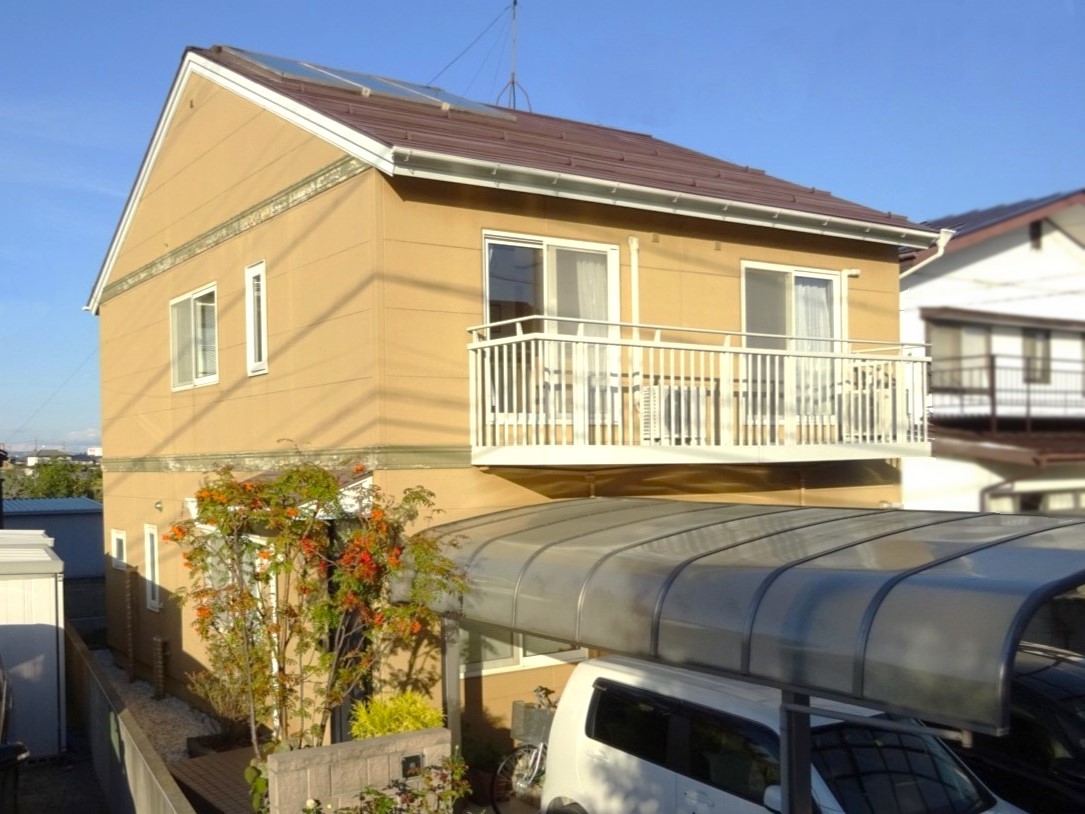 長野市川中島町　H様邸　屋根外壁塗装工事 写真