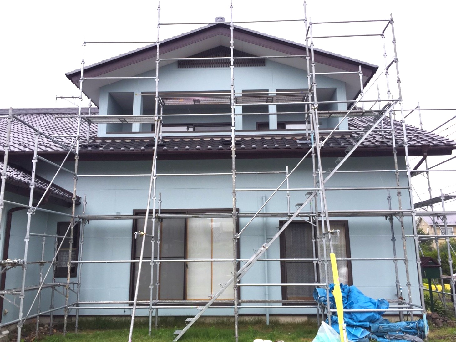 御代田町　E様邸　外壁塗装工事 写真