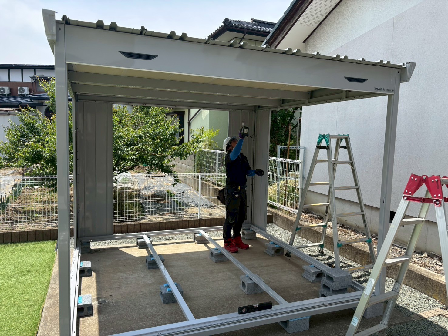 屋根設置