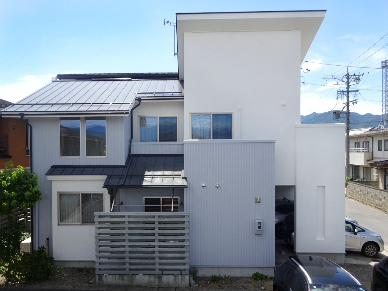 長野市稲葉 Y様邸 屋根外壁塗装工事 写真