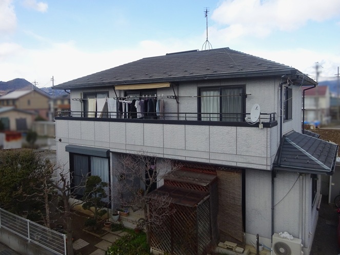 長野市稲葉　A様邸　屋根・外壁塗装工事 写真