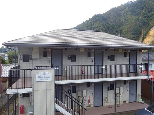 長野市新諏訪　集合住宅W　屋根外壁塗装工事 写真