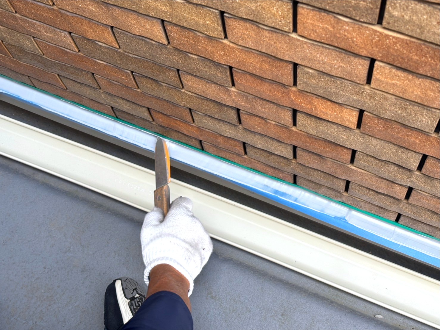 コーキング均し