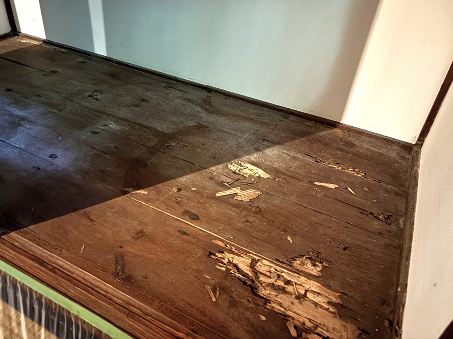 長野市桐原　S様邸　シロアリ駆除・床板張り替え工事 Before 写真
