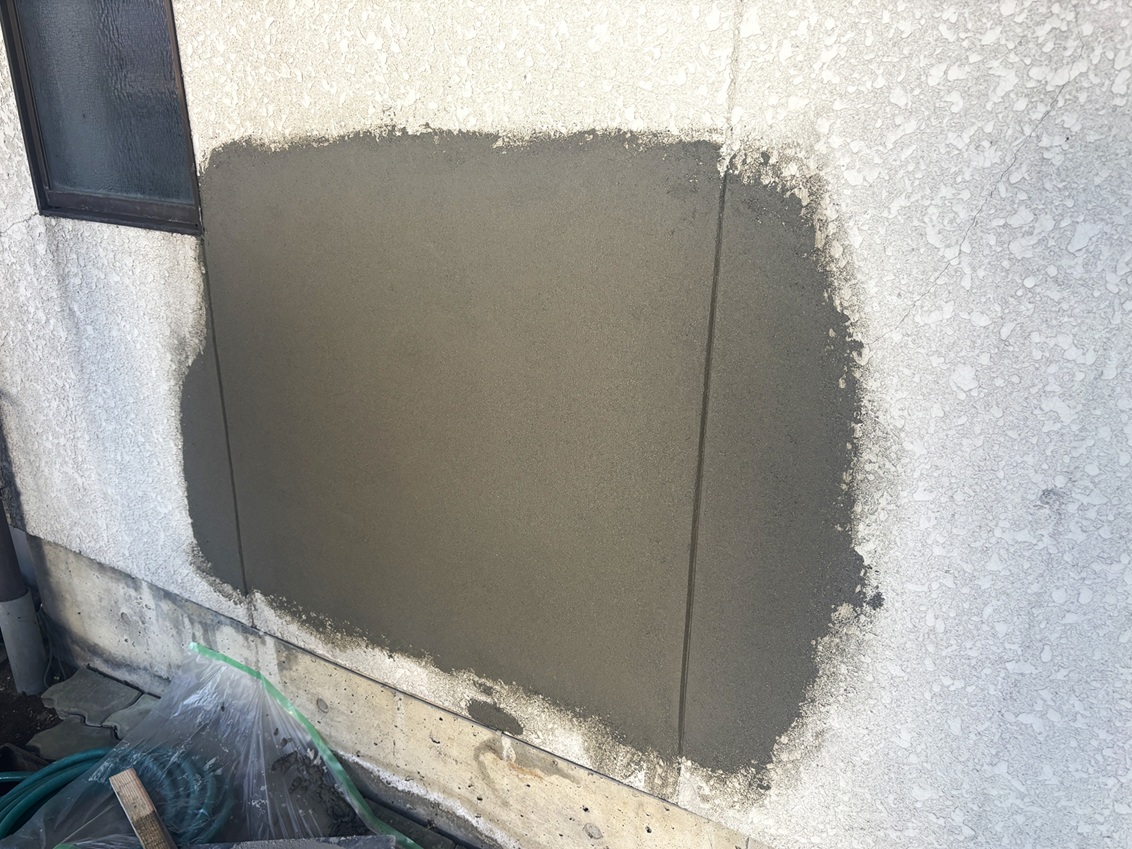 ひび割れ補修後