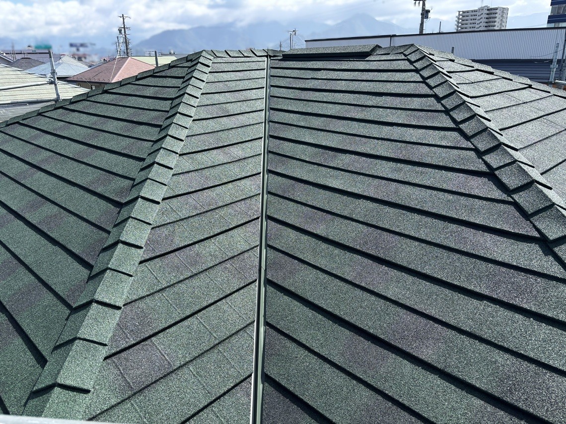 屋根 施工後