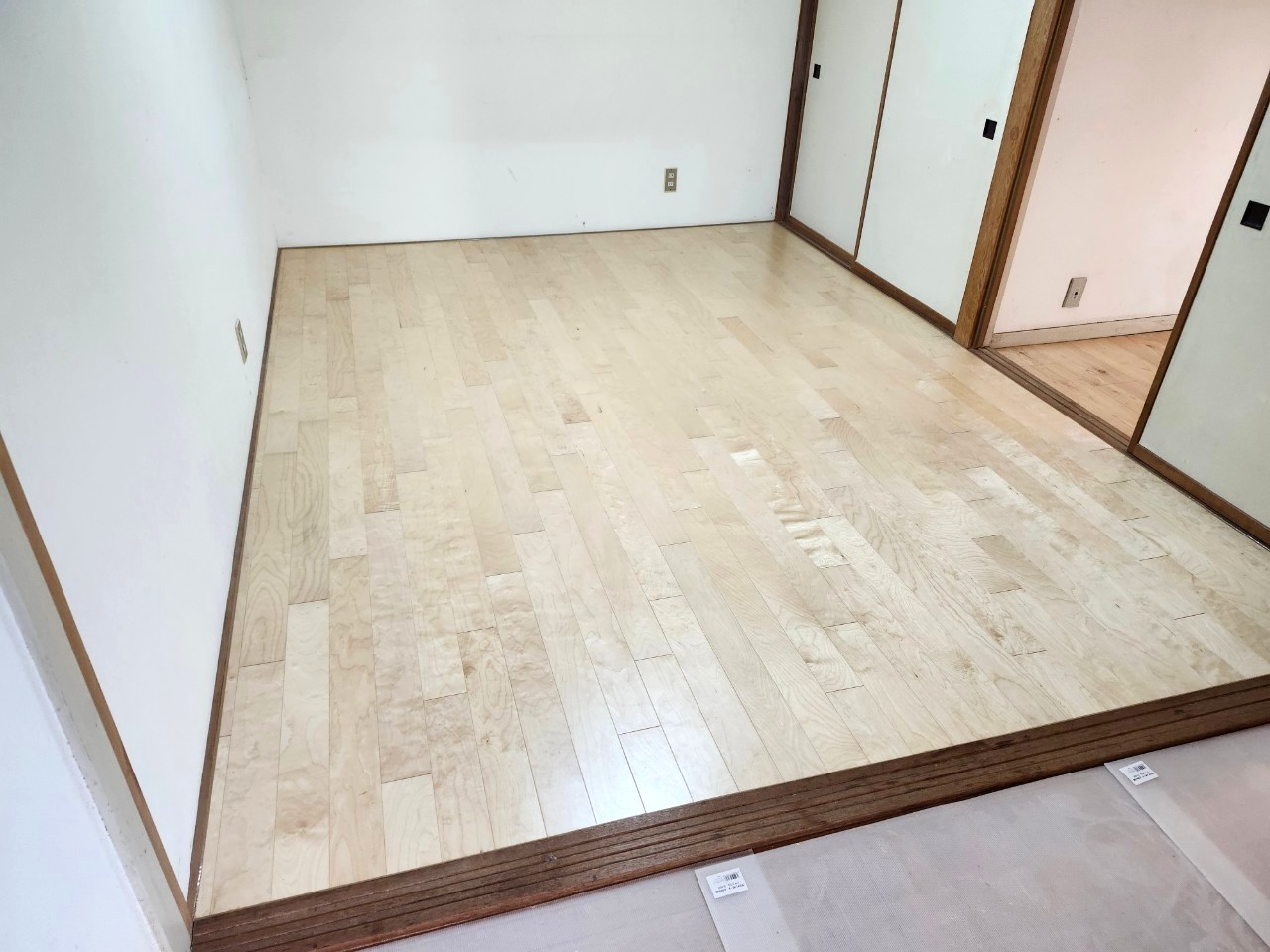 施工後(フローリング)