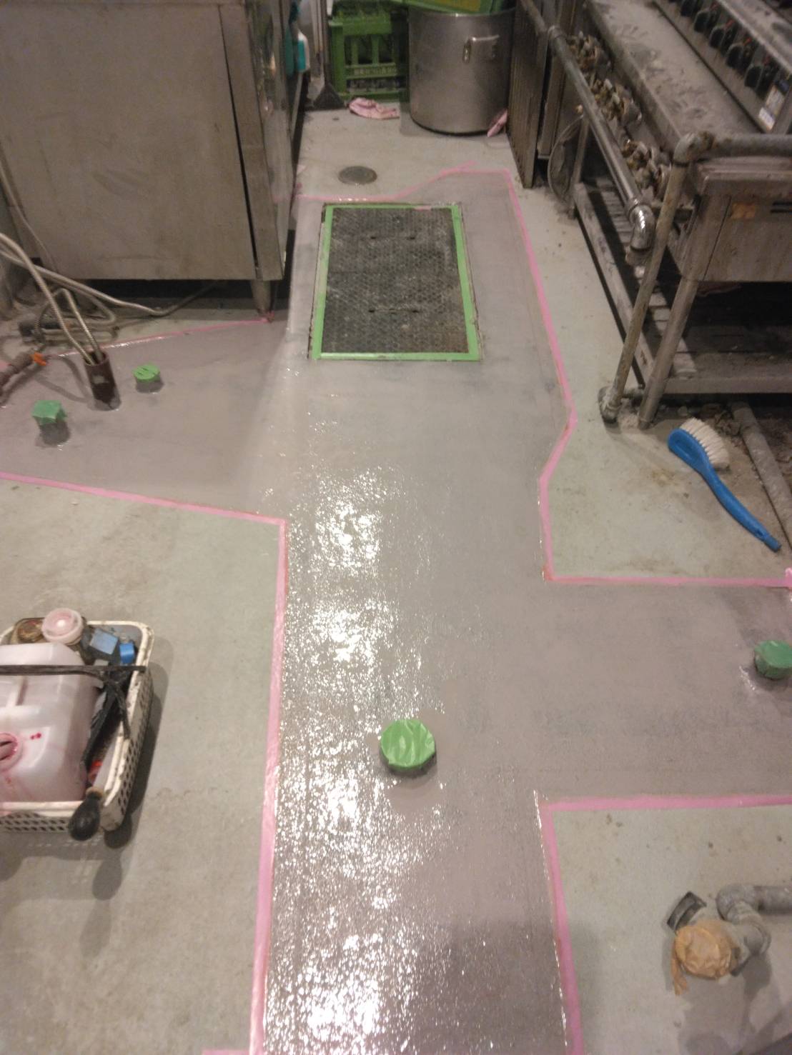 トップコート塗布