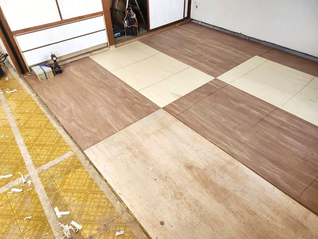 床工事