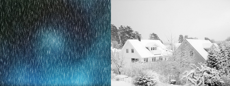 雪や雹に被害の場合、保険が適応される可能性があります